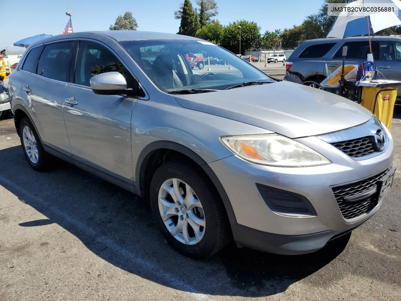 2012 Mazda Cx-9 VIN: JM3TB2CV8C0356881 Lot: 69012574