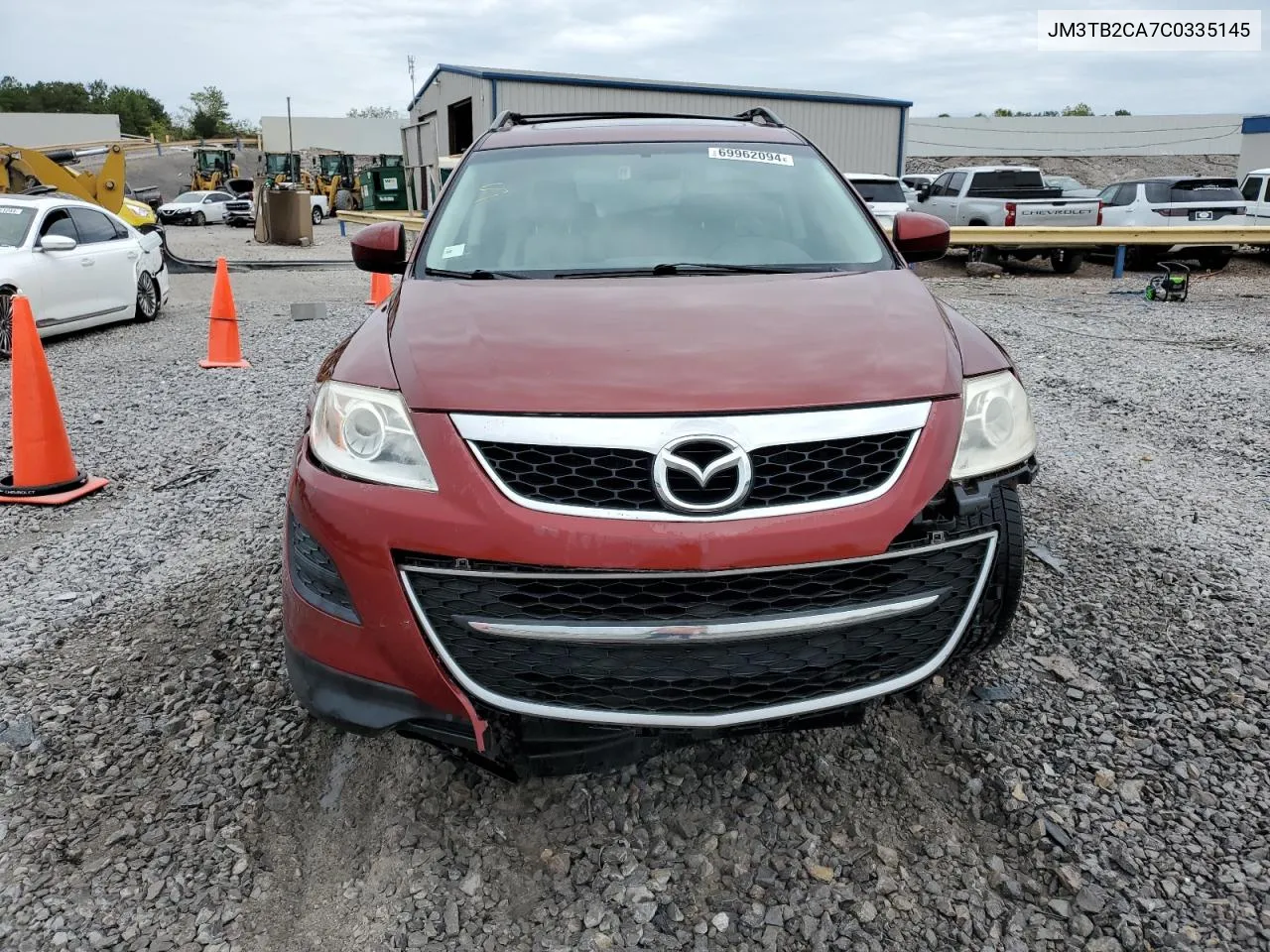 2012 Mazda Cx-9 VIN: JM3TB2CA7C0335145 Lot: 69962094