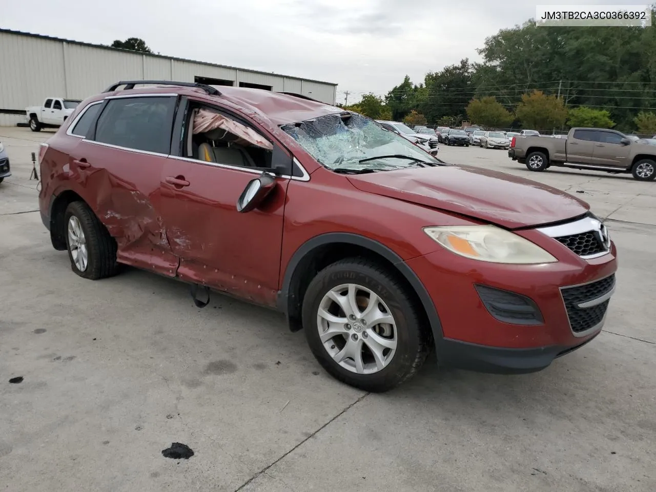 2012 Mazda Cx-9 VIN: JM3TB2CA3C0366392 Lot: 70851804