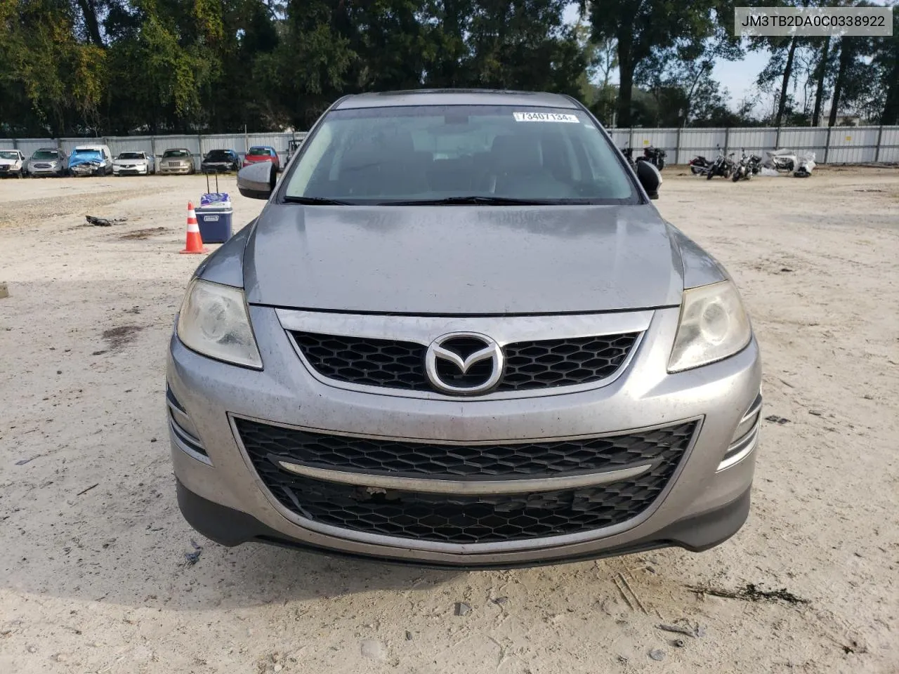 2012 Mazda Cx-9 VIN: JM3TB2DA0C0338922 Lot: 73407134