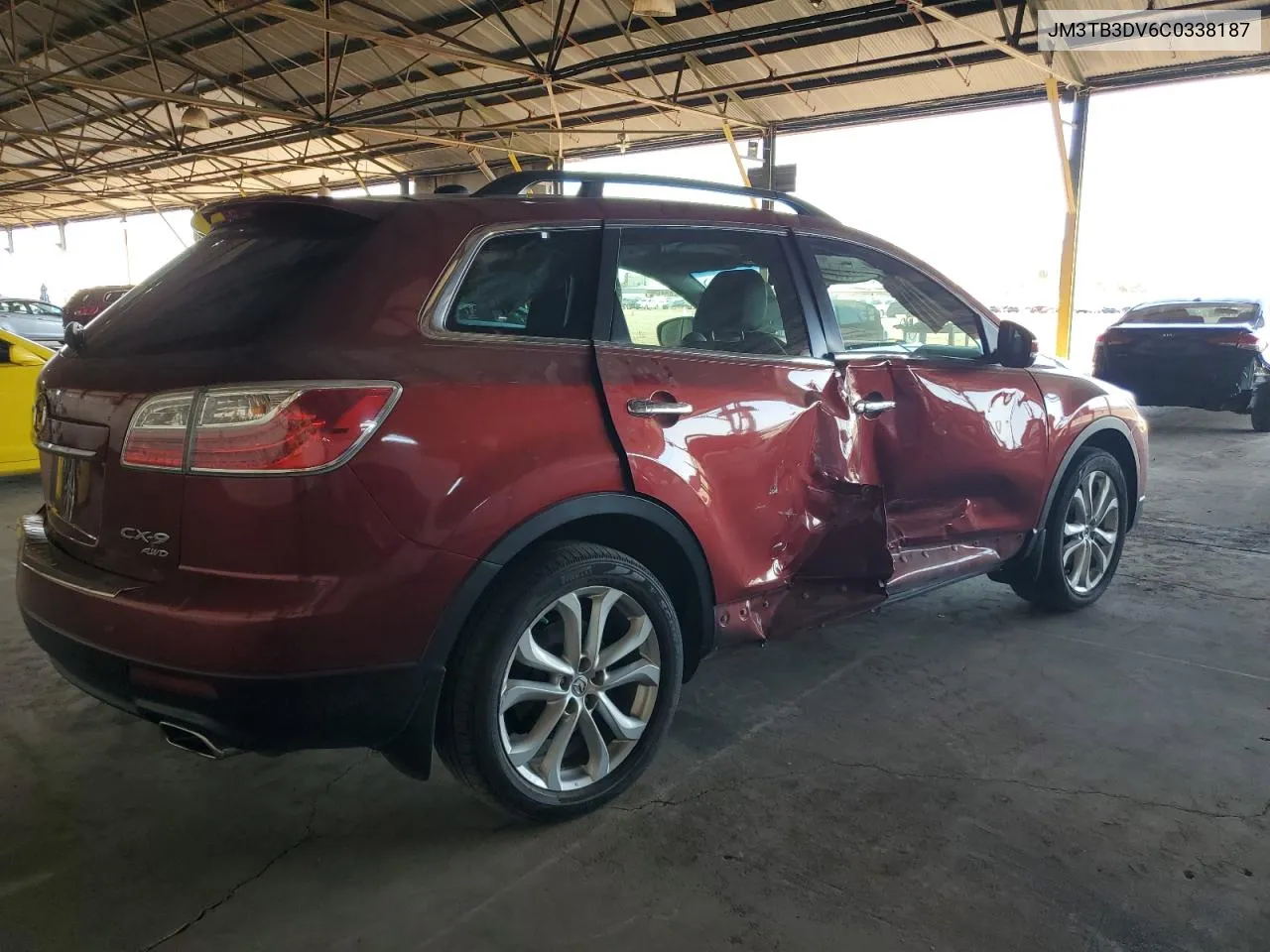 2012 Mazda Cx-9 VIN: JM3TB3DV6C0338187 Lot: 74006954