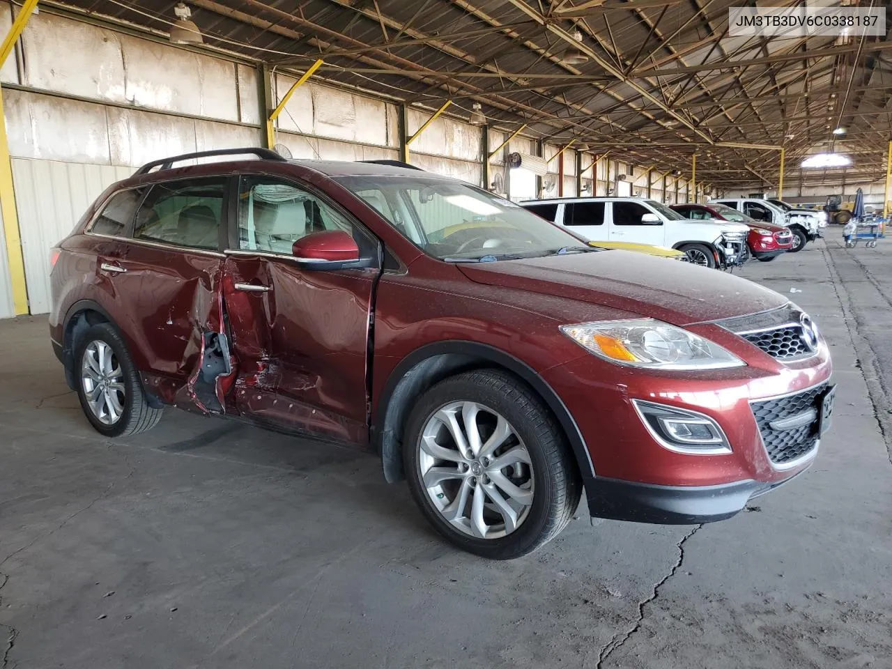 2012 Mazda Cx-9 VIN: JM3TB3DV6C0338187 Lot: 74006954