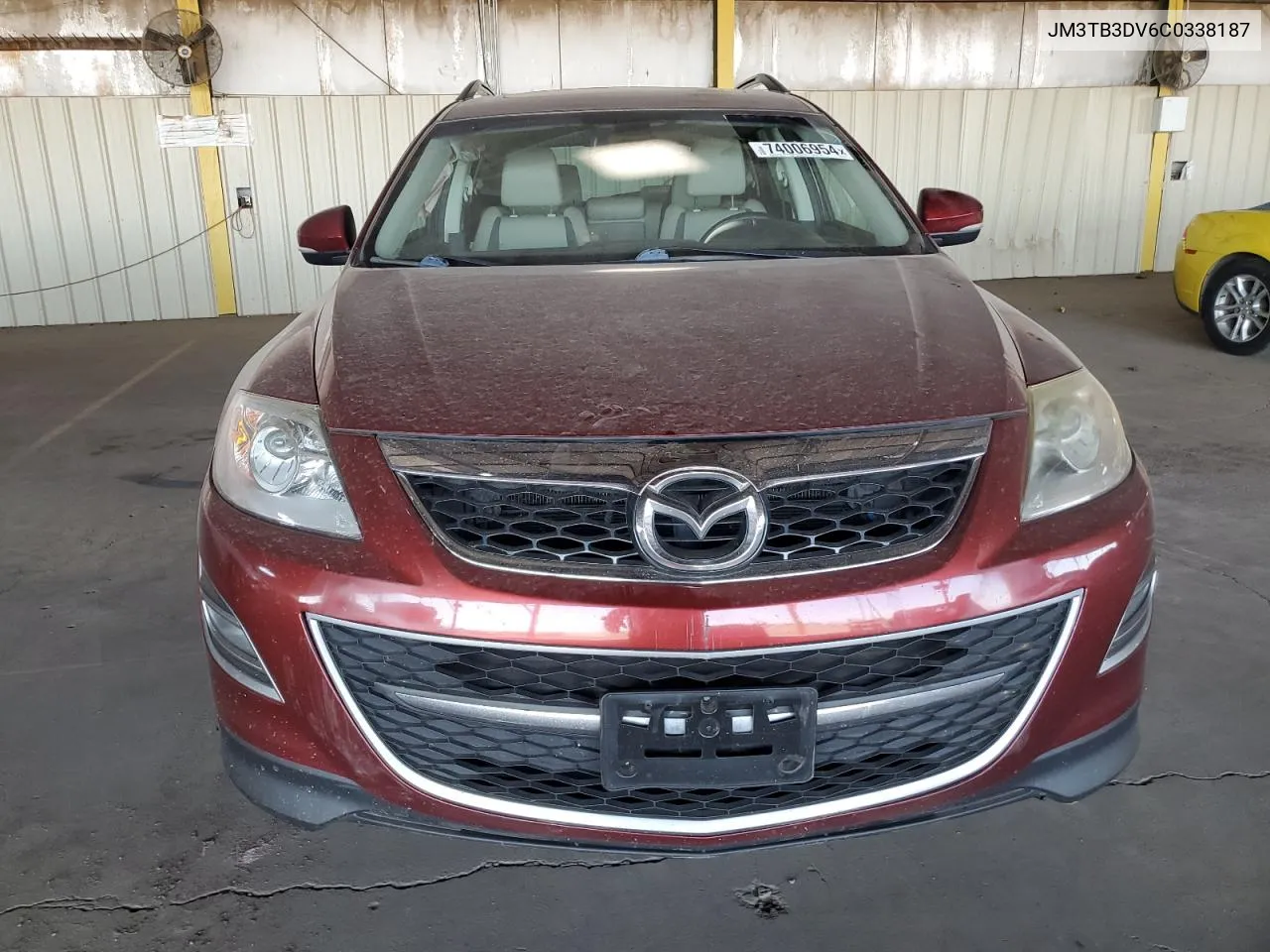 2012 Mazda Cx-9 VIN: JM3TB3DV6C0338187 Lot: 74006954