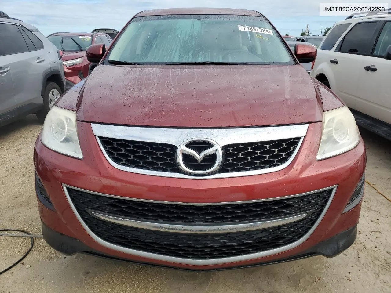 2012 Mazda Cx-9 VIN: JM3TB2CA2C0342293 Lot: 74897384