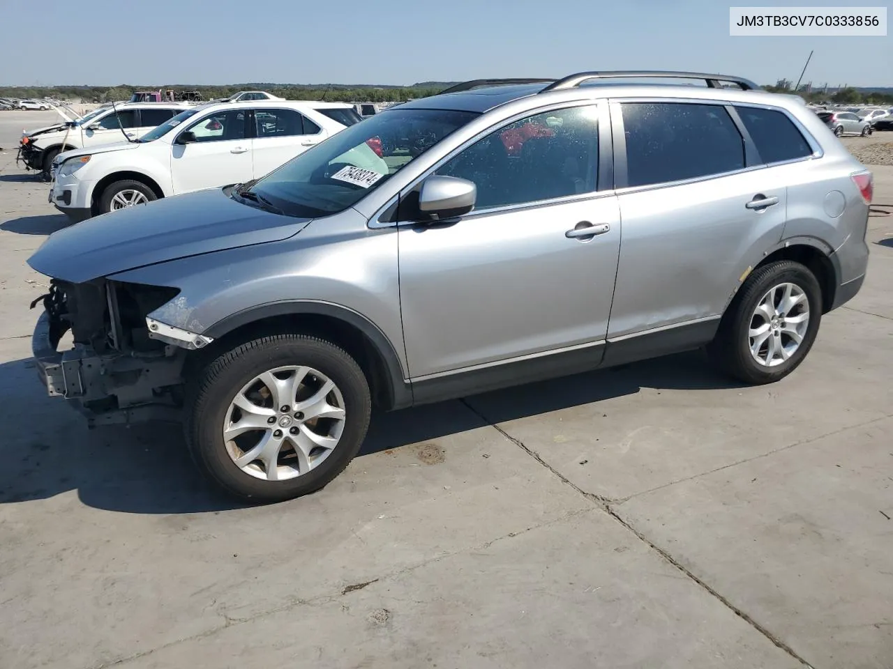 2012 Mazda Cx-9 VIN: JM3TB3CV7C0333856 Lot: 75438374