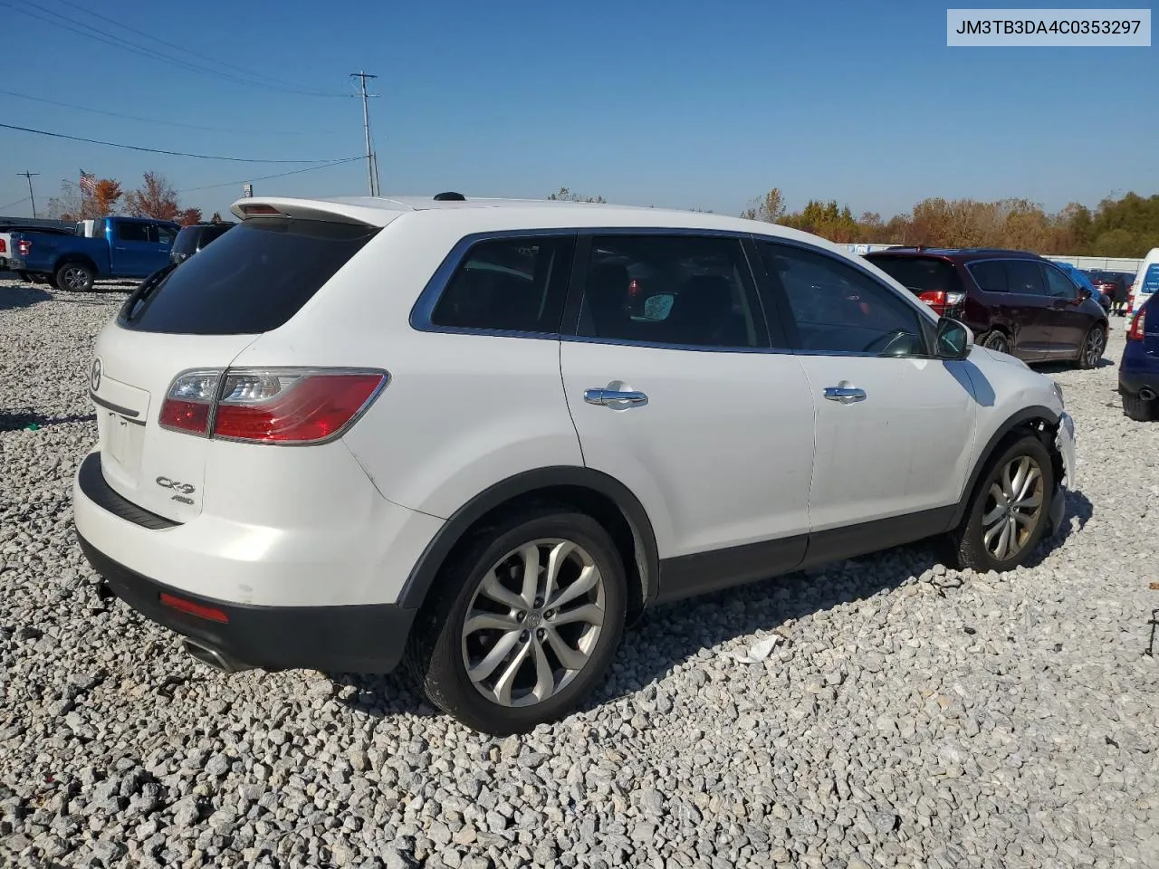 2012 Mazda Cx-9 VIN: JM3TB3DA4C0353297 Lot: 76959544