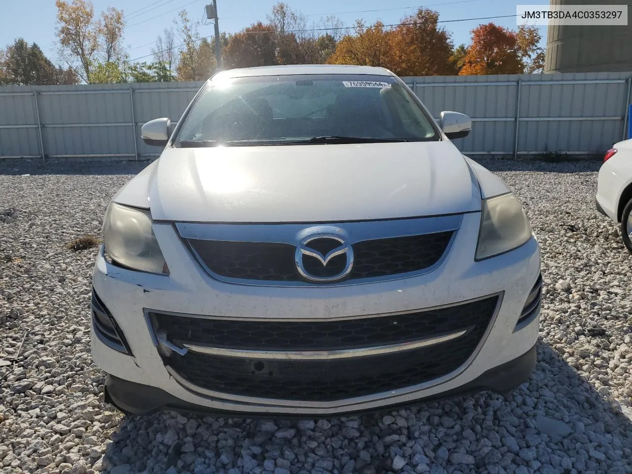 2012 Mazda Cx-9 VIN: JM3TB3DA4C0353297 Lot: 76959544