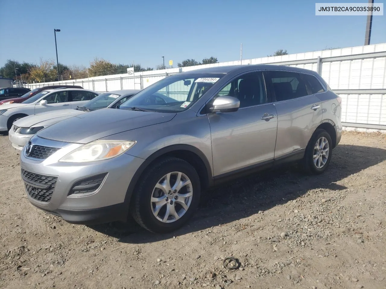 2012 Mazda Cx-9 VIN: JM3TB2CA9C0353890 Lot: 77044264