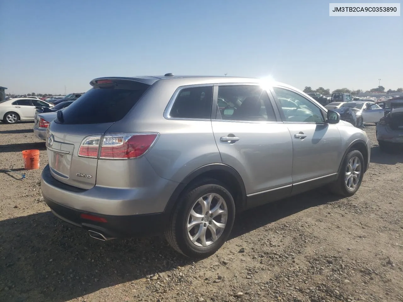 2012 Mazda Cx-9 VIN: JM3TB2CA9C0353890 Lot: 77044264