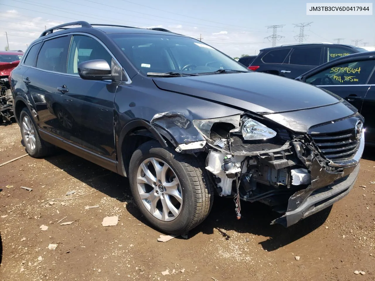 JM3TB3CV6D0417944 2013 Mazda Cx-9 Touring