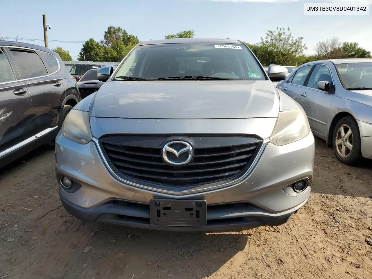 2013 Mazda Cx-9 Touring VIN: JM3TB3CV8D0401342 Lot: 70566104