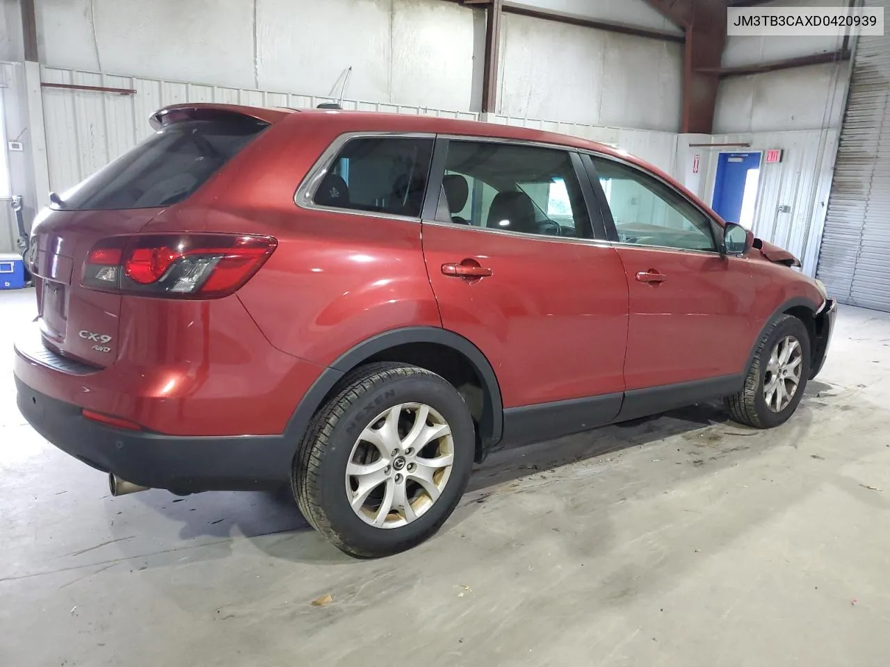 2013 Mazda Cx-9 Touring VIN: JM3TB3CAXD0420939 Lot: 73794764