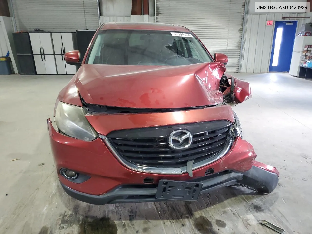 JM3TB3CAXD0420939 2013 Mazda Cx-9 Touring