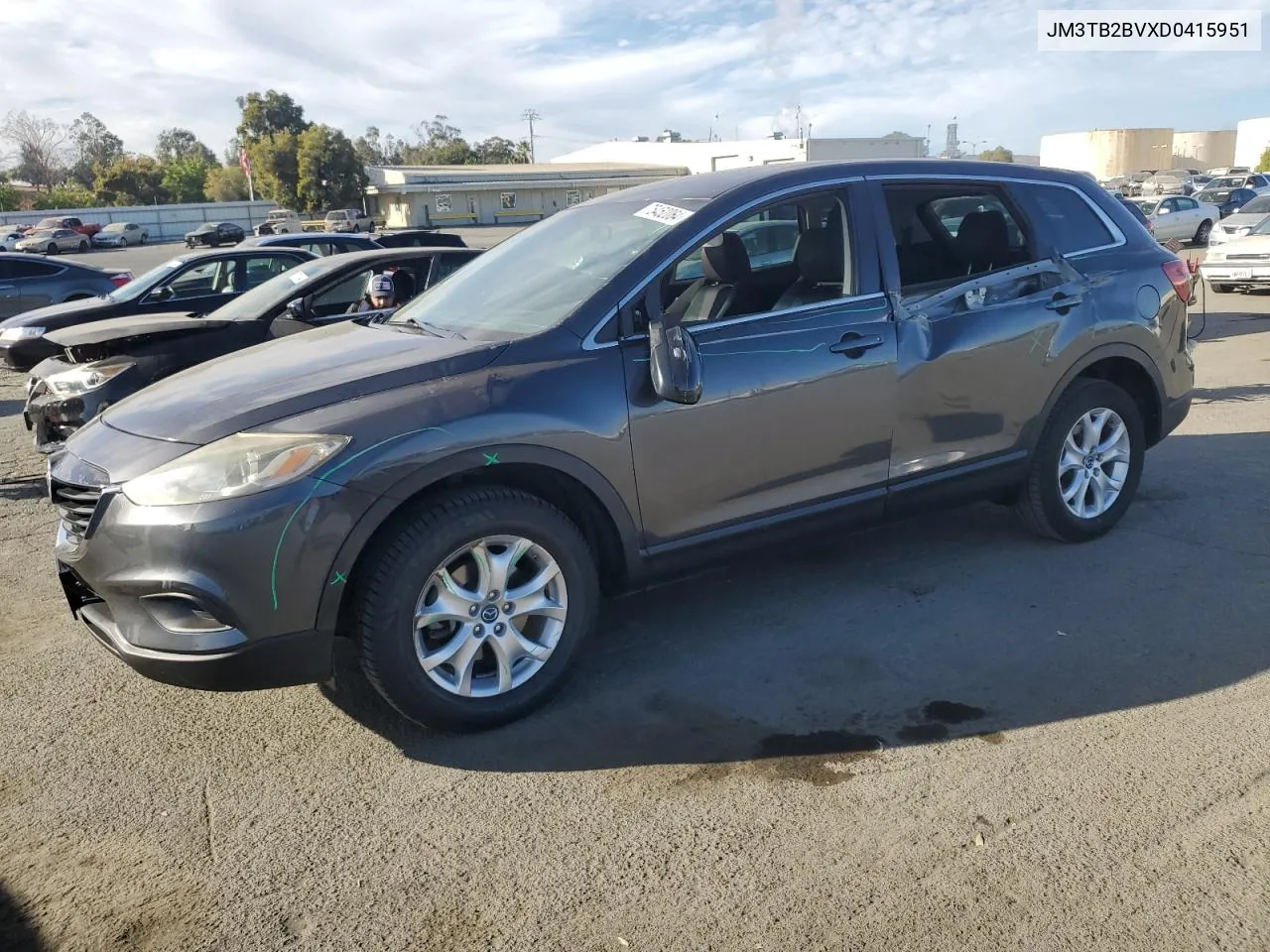 2013 Mazda Cx-9 Sport VIN: JM3TB2BVXD0415951 Lot: 75452064