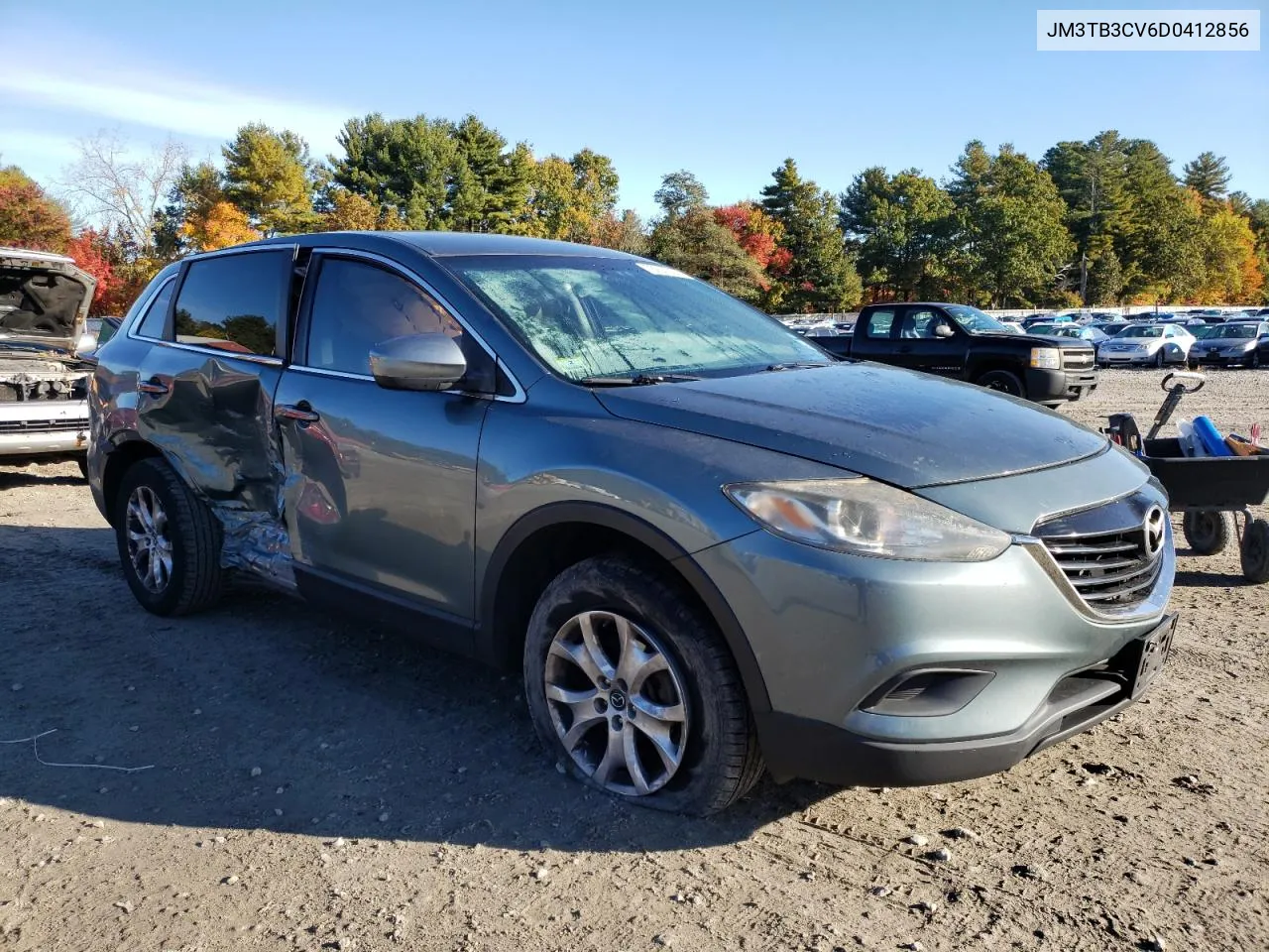 2013 Mazda Cx-9 Touring VIN: JM3TB3CV6D0412856 Lot: 76297934