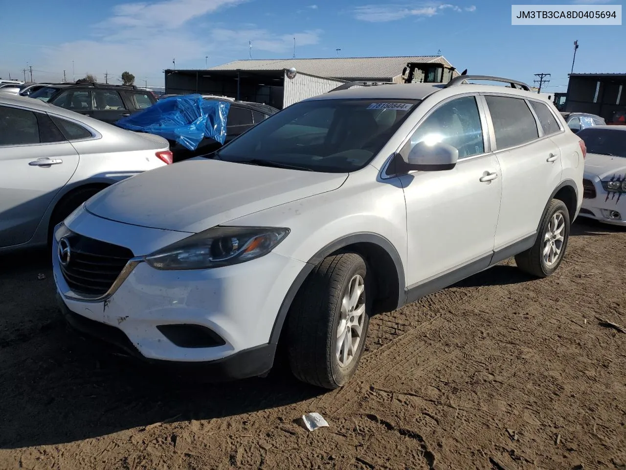 2013 Mazda Cx-9 Touring VIN: JM3TB3CA8D0405694 Lot: 78150844