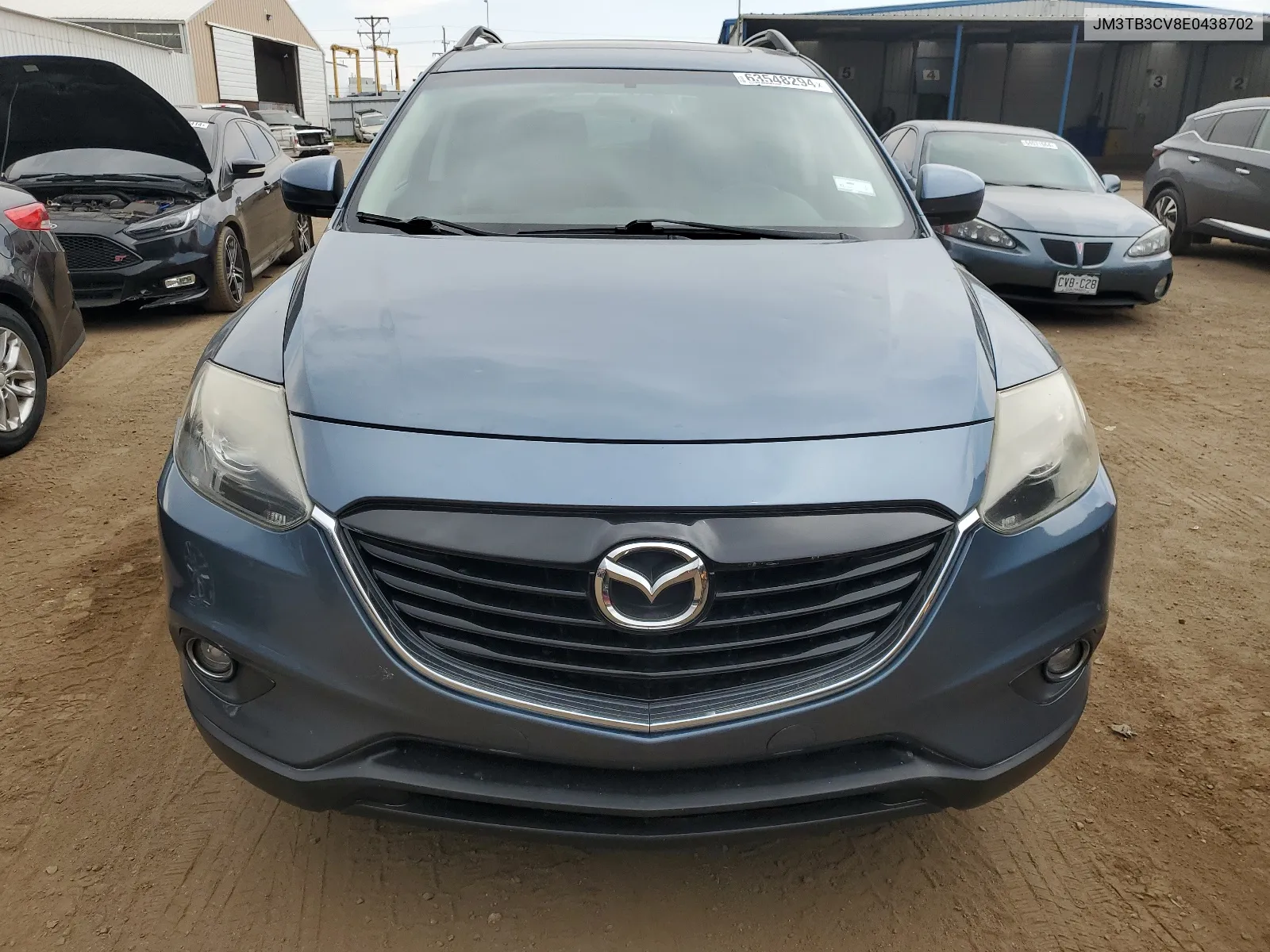 2014 Mazda Cx-9 Touring VIN: JM3TB3CV8E0438702 Lot: 63548294