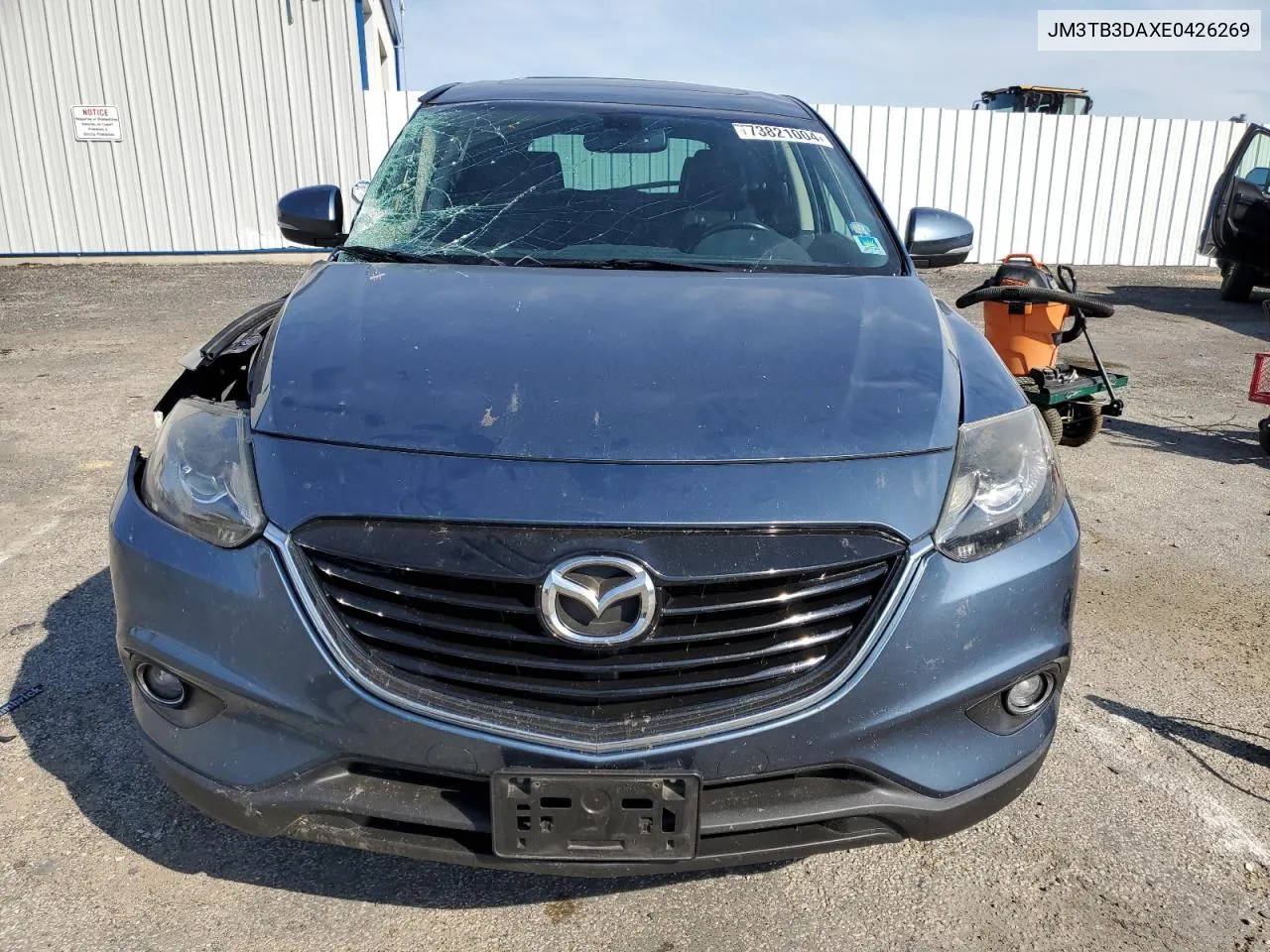 2014 Mazda Cx-9 Grand Touring VIN: JM3TB3DAXE0426269 Lot: 73821004