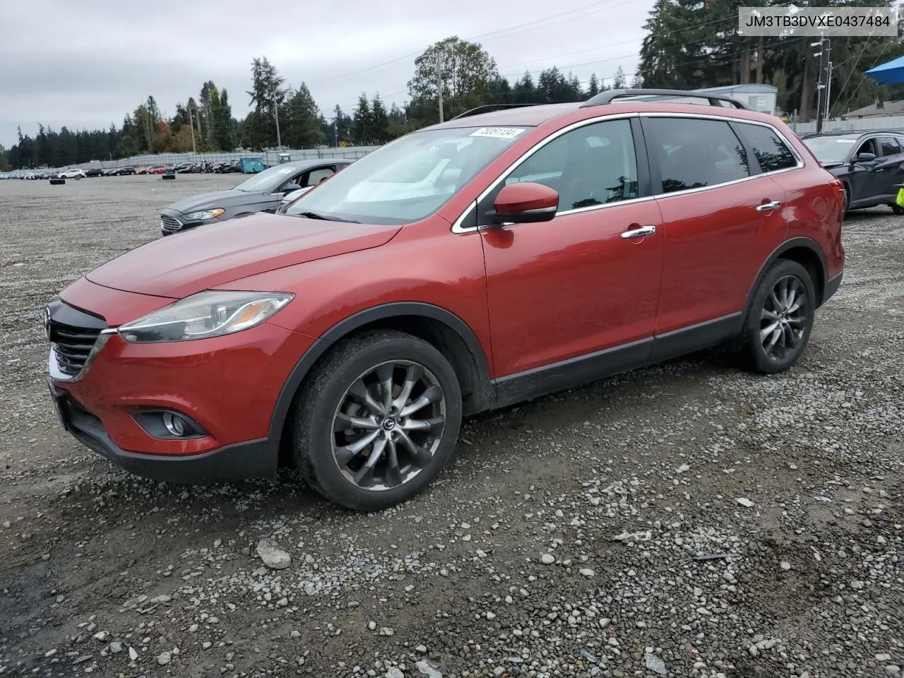 2014 Mazda Cx-9 Grand Touring VIN: JM3TB3DVXE0437484 Lot: 75351134