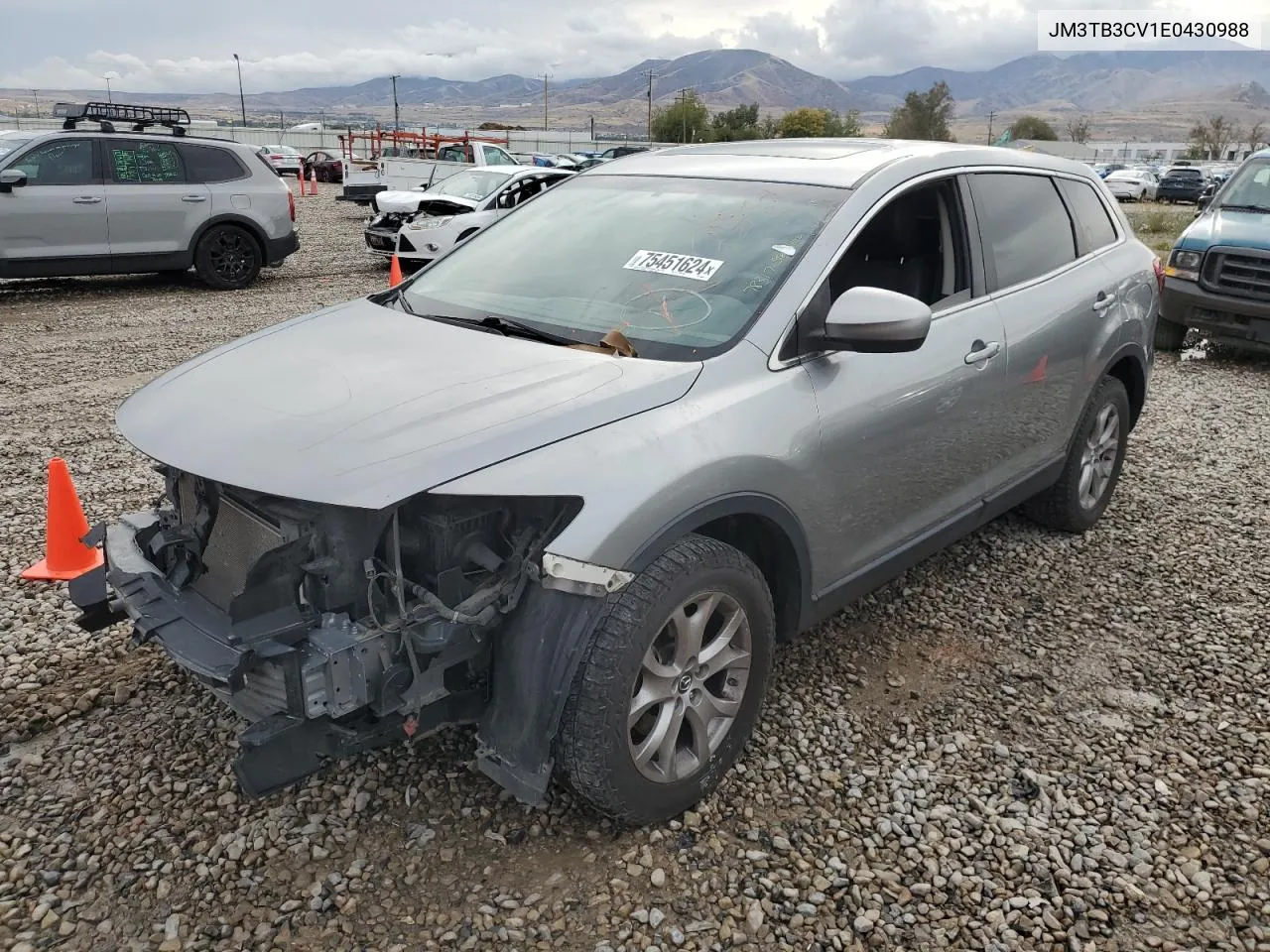 JM3TB3CV1E0430988 2014 Mazda Cx-9 Touring