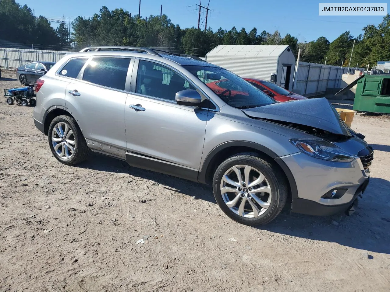 2014 Mazda Cx-9 Grand Touring VIN: JM3TB2DAXE0437833 Lot: 76296754