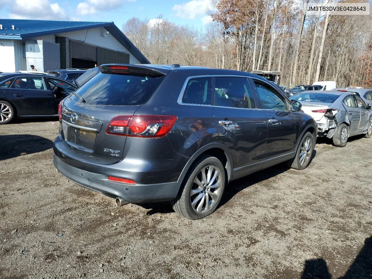 2014 Mazda Cx-9 Grand Touring VIN: JM3TB3DV3E0428643 Lot: 77740224