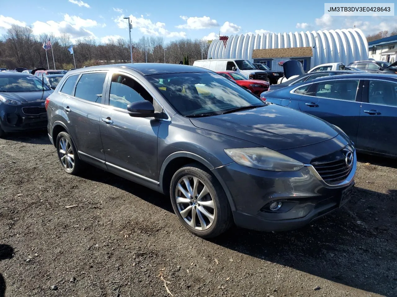 2014 Mazda Cx-9 Grand Touring VIN: JM3TB3DV3E0428643 Lot: 77740224