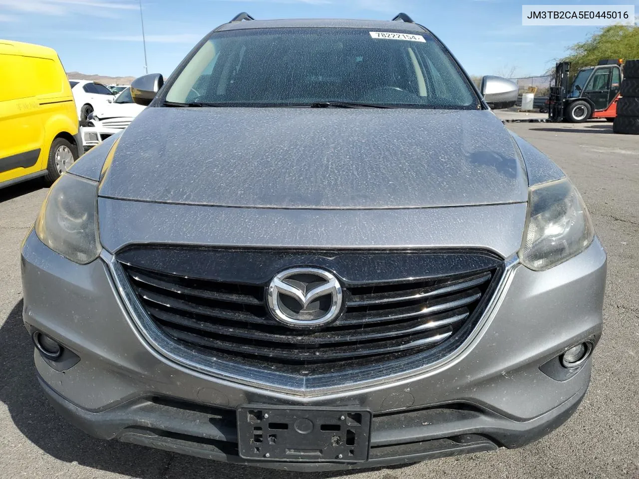 2014 Mazda Cx-9 Touring VIN: JM3TB2CA5E0445016 Lot: 78222154