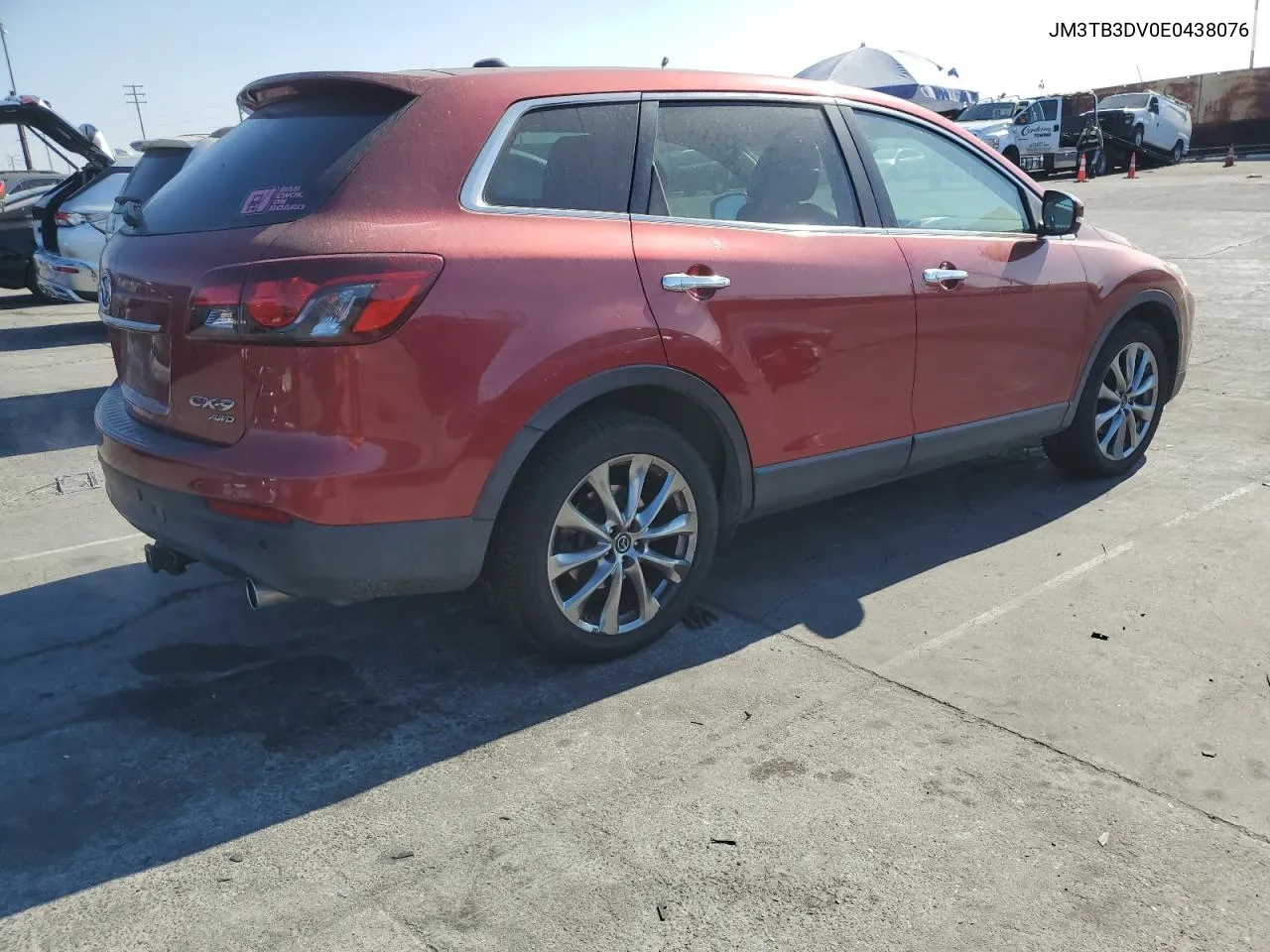 2014 Mazda Cx-9 Grand Touring VIN: JM3TB3DV0E0438076 Lot: 80326494