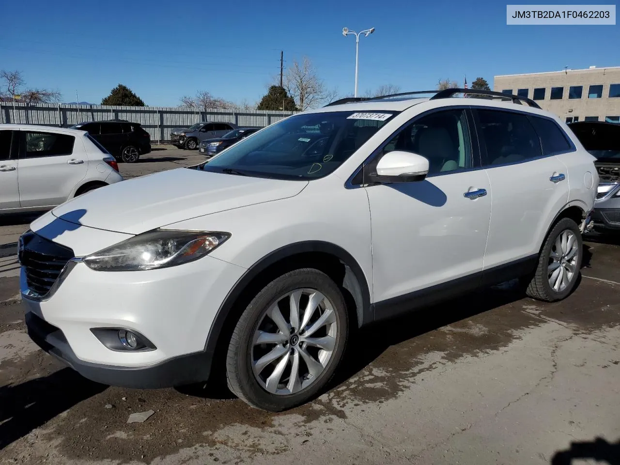 2015 Mazda Cx-9 Grand Touring VIN: JM3TB2DA1F0462203 Lot: 37073714