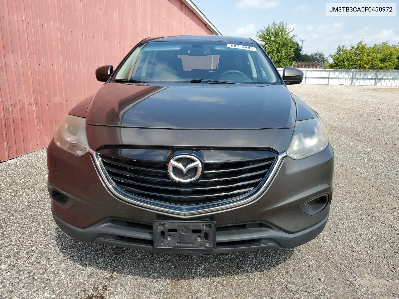 2015 Mazda Cx-9 Touring VIN: JM3TB3CA0F0450972 Lot: 68714444