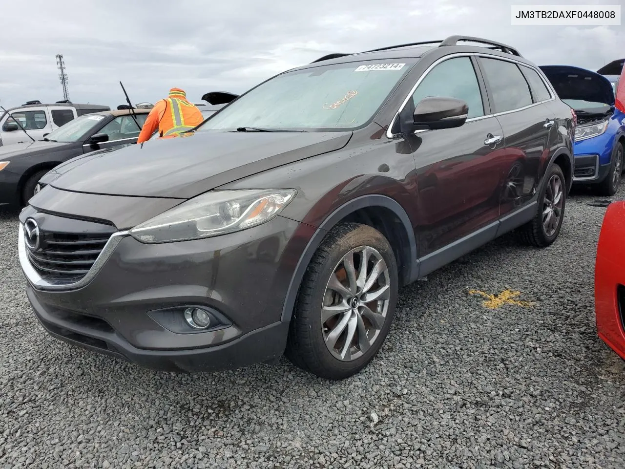 2015 Mazda Cx-9 Grand Touring VIN: JM3TB2DAXF0448008 Lot: 74723214