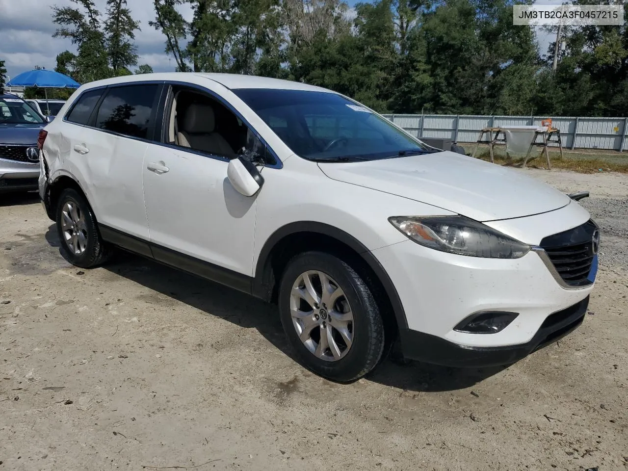 2015 Mazda Cx-9 Touring VIN: JM3TB2CA3F0457215 Lot: 77257344