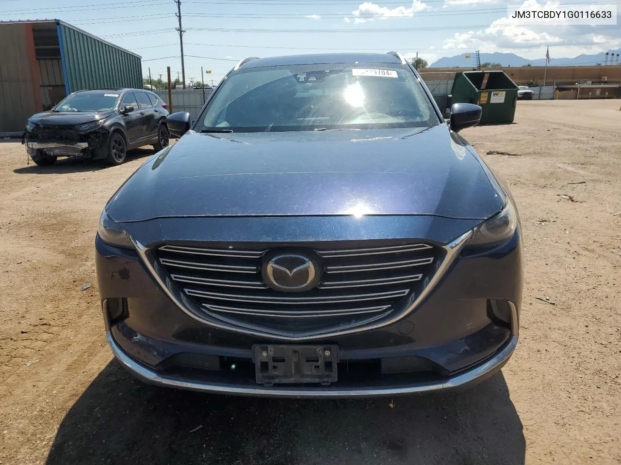 2016 Mazda Cx-9 Grand Touring VIN: JM3TCBDY1G0116633 Lot: 69229704