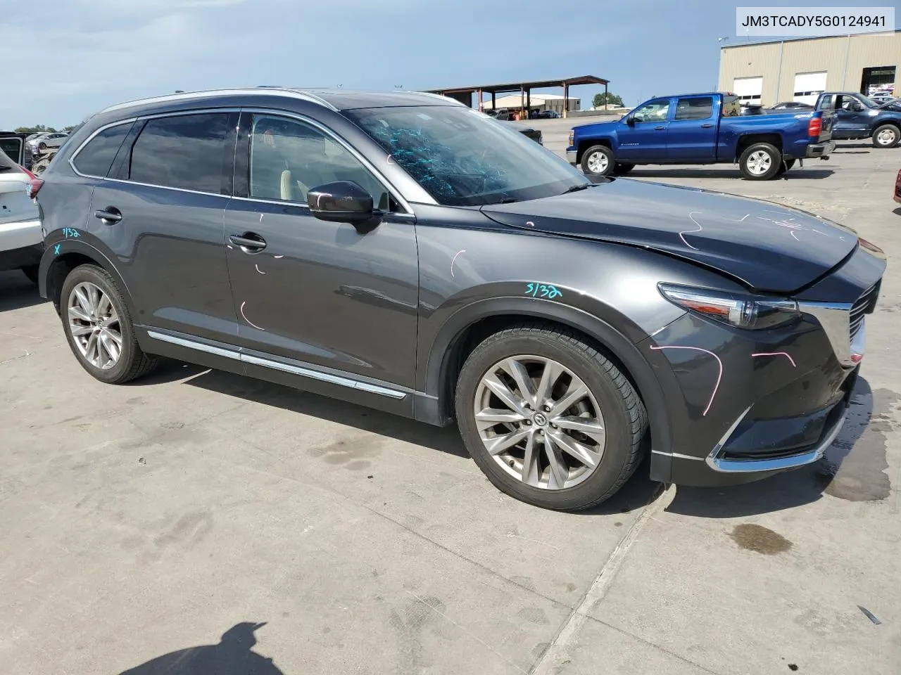 2016 Mazda Cx-9 Grand Touring VIN: JM3TCADY5G0124941 Lot: 69595384