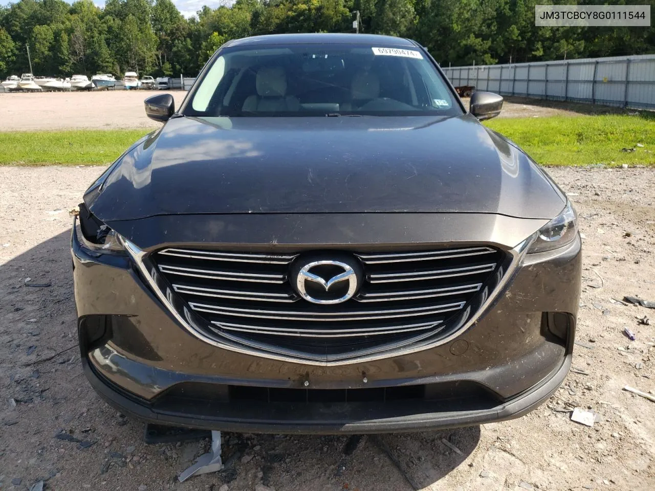 2016 Mazda Cx-9 Touring VIN: JM3TCBCY8G0111544 Lot: 69790474