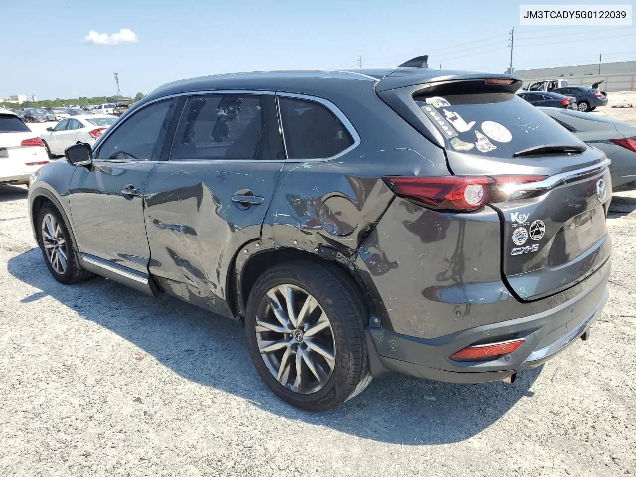 JM3TCADY5G0122039 2016 Mazda Cx-9 Grand Touring