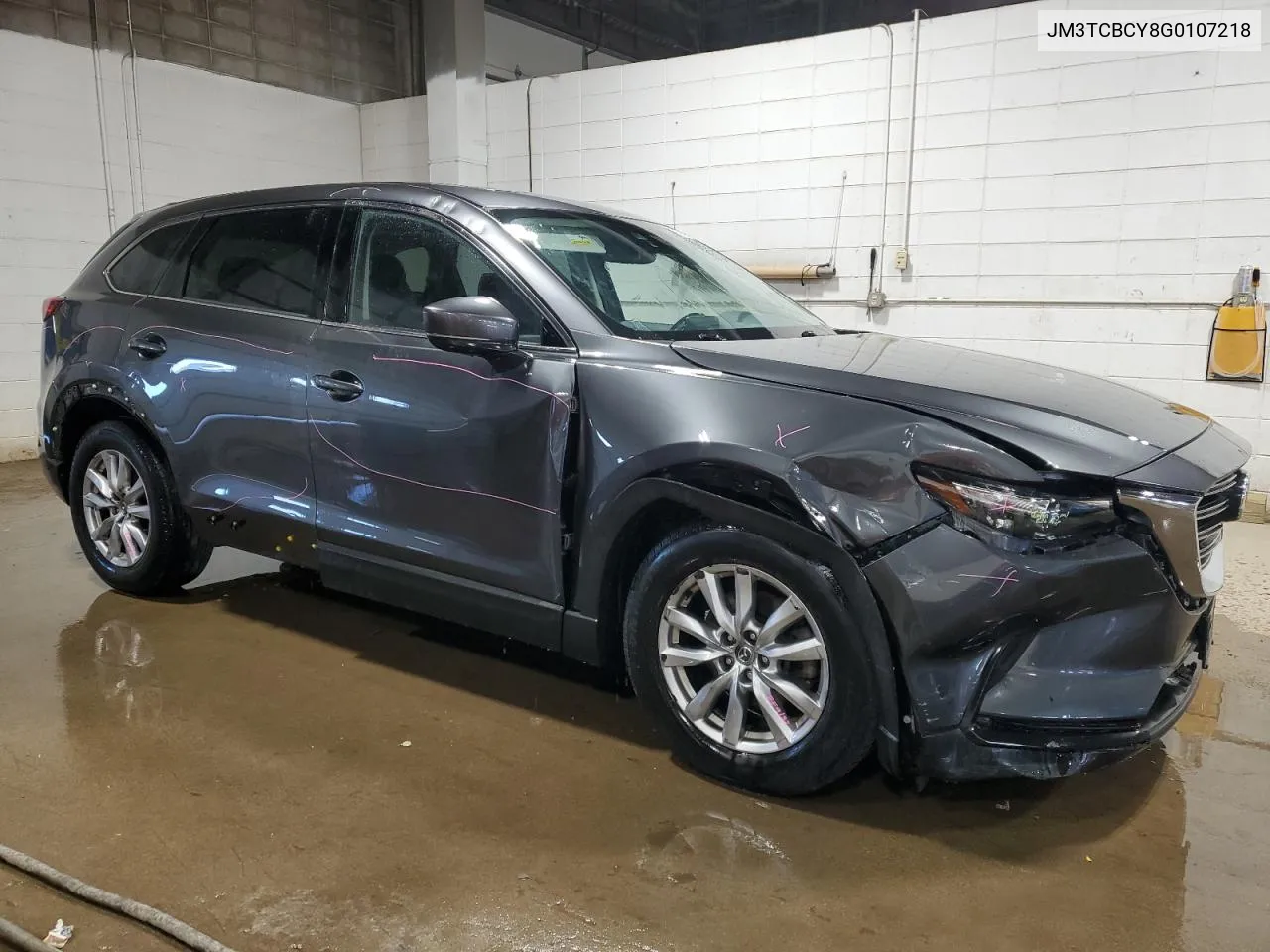 JM3TCBCY8G0107218 2016 Mazda Cx-9 Touring