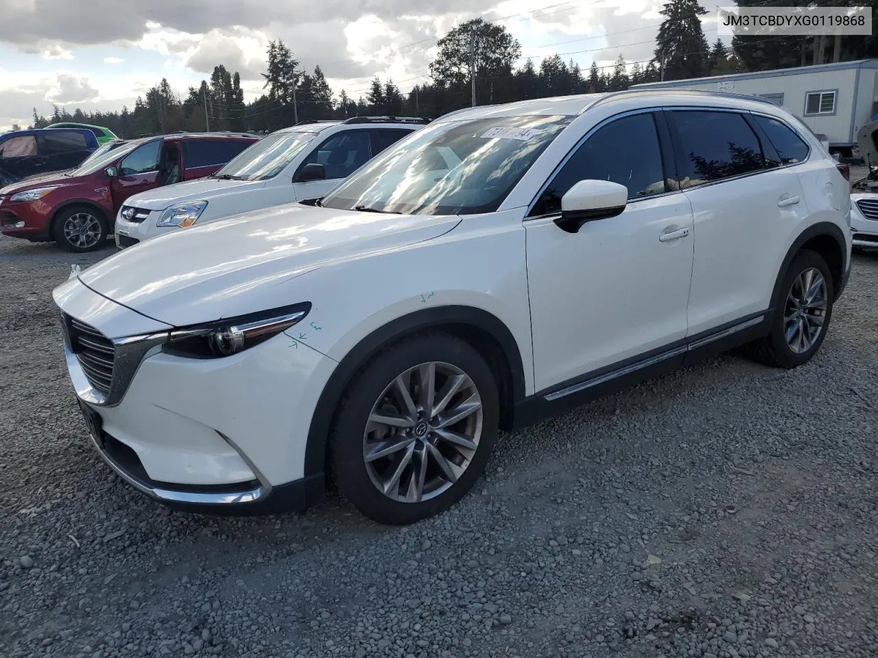 2016 Mazda Cx-9 Grand Touring VIN: JM3TCBDYXG0119868 Lot: 73185494