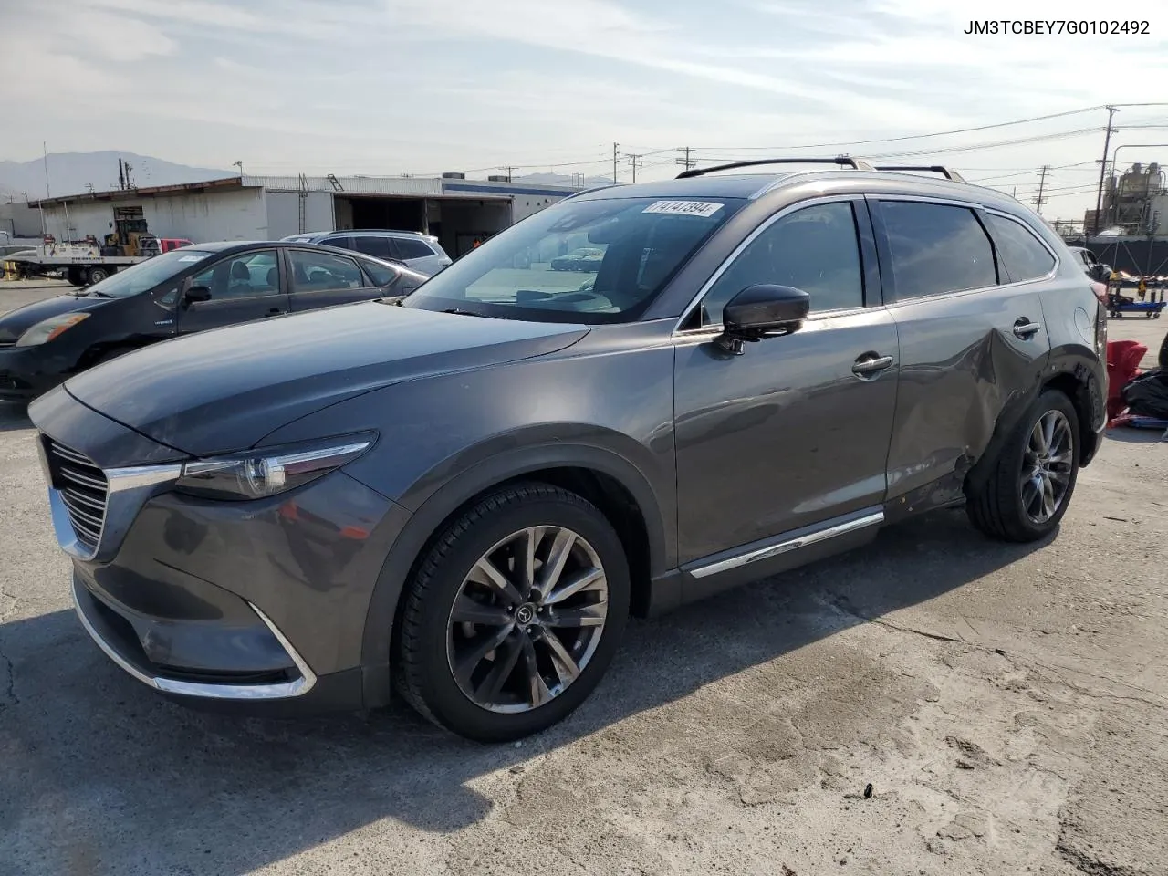 JM3TCBEY7G0102492 2016 Mazda Cx-9 Signature