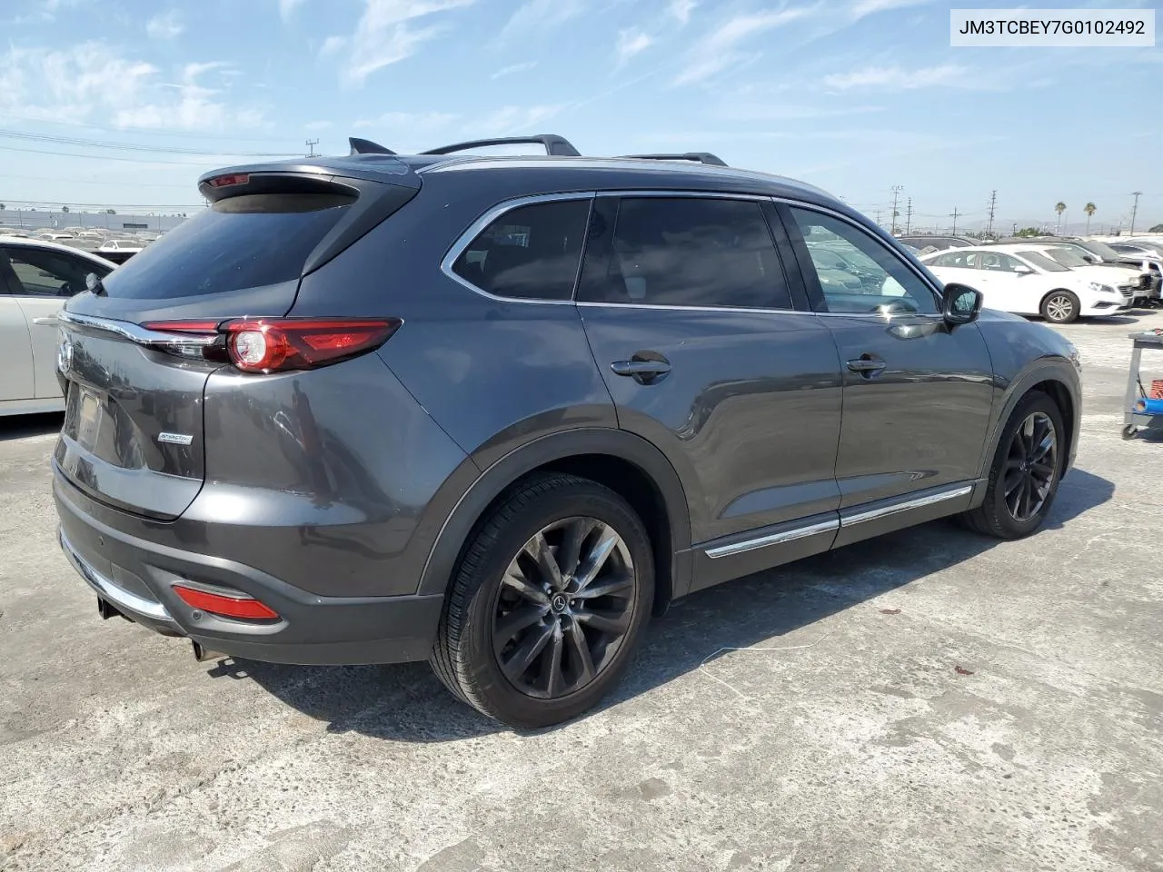 2016 Mazda Cx-9 Signature VIN: JM3TCBEY7G0102492 Lot: 74747394