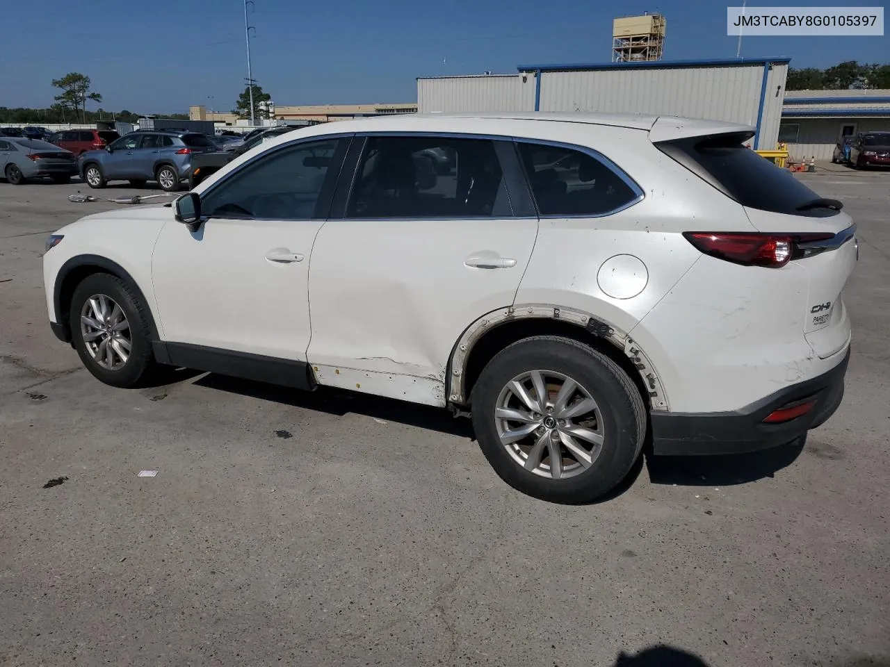 2016 Mazda Cx-9 Touring VIN: JM3TCABY8G0105397 Lot: 74907874