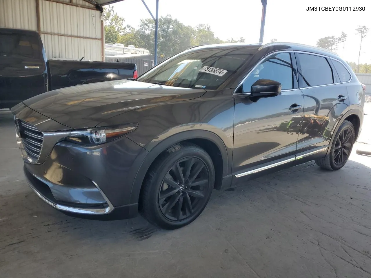 JM3TCBEY0G0112930 2016 Mazda Cx-9 Signature