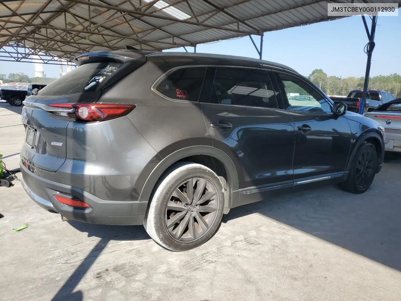 JM3TCBEY0G0112930 2016 Mazda Cx-9 Signature