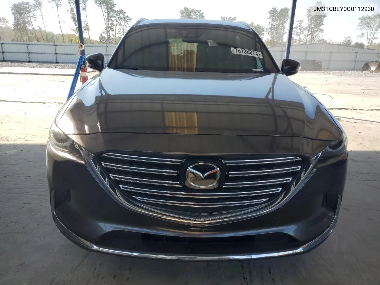 2016 Mazda Cx-9 Signature VIN: JM3TCBEY0G0112930 Lot: 75136874