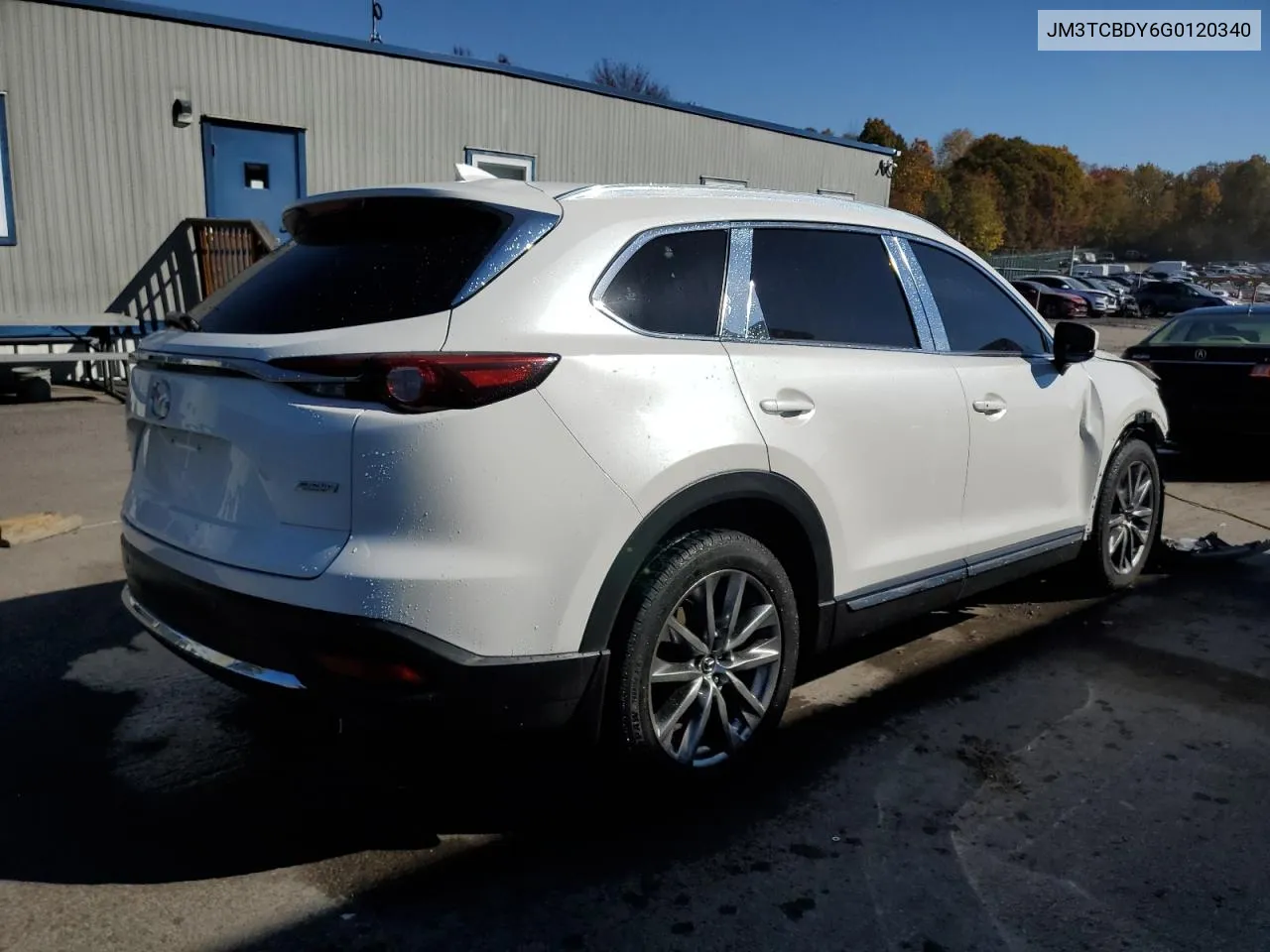 2016 Mazda Cx-9 Grand Touring VIN: JM3TCBDY6G0120340 Lot: 77119554