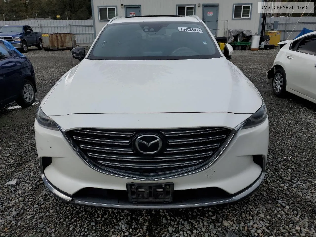 2016 Mazda Cx-9 Signature VIN: JM3TCBEY8G0116451 Lot: 78008444