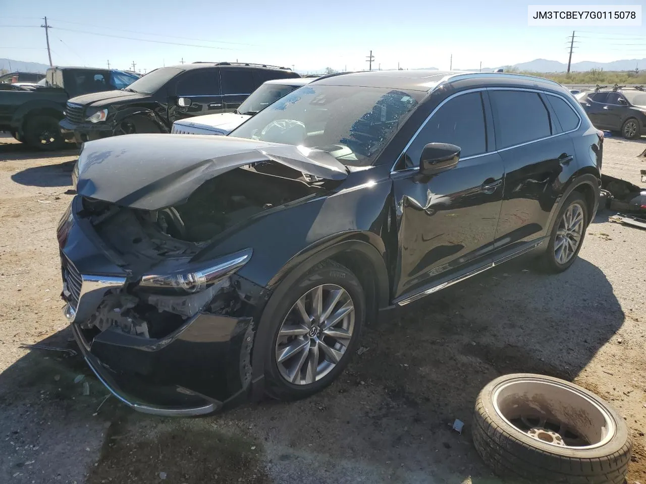 JM3TCBEY7G0115078 2016 Mazda Cx-9 Signature