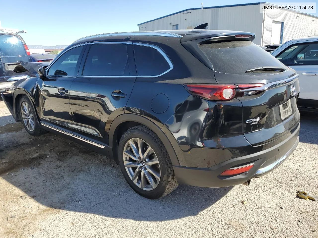 2016 Mazda Cx-9 Signature VIN: JM3TCBEY7G0115078 Lot: 78107594