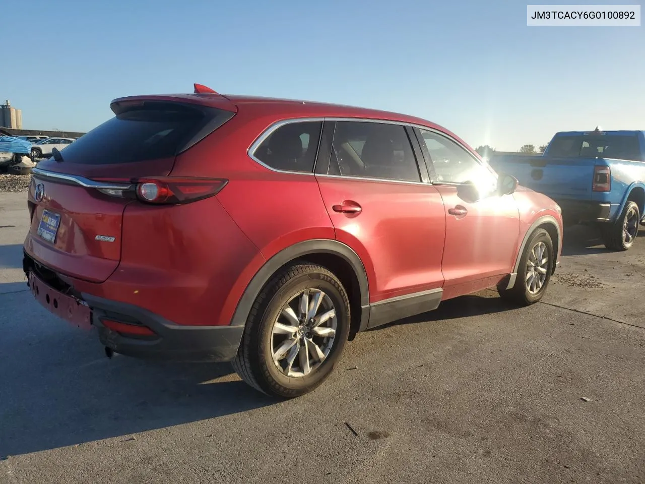 2016 Mazda Cx-9 Touring VIN: JM3TCACY6G0100892 Lot: 79479494